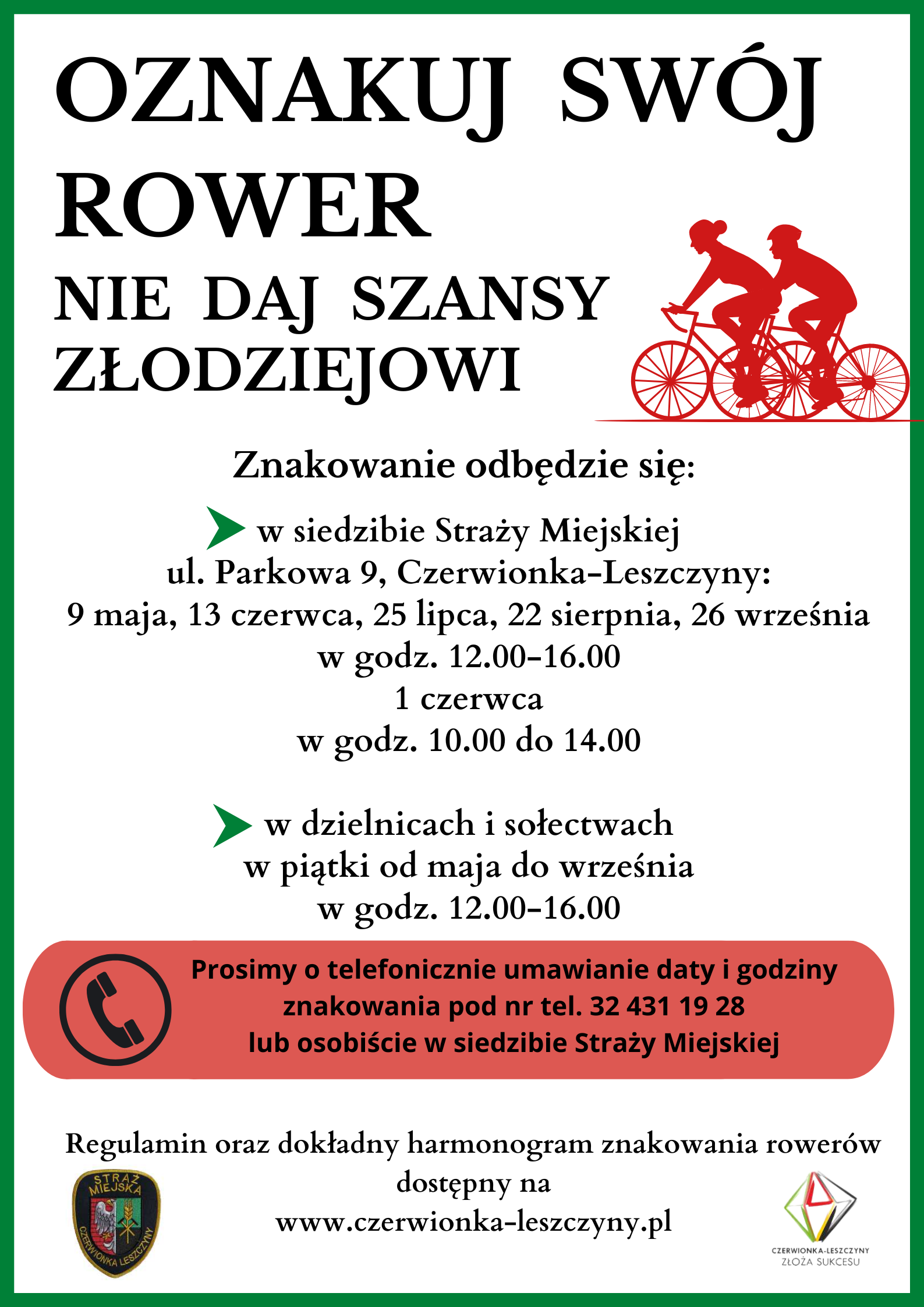 Znakowanie rowerów